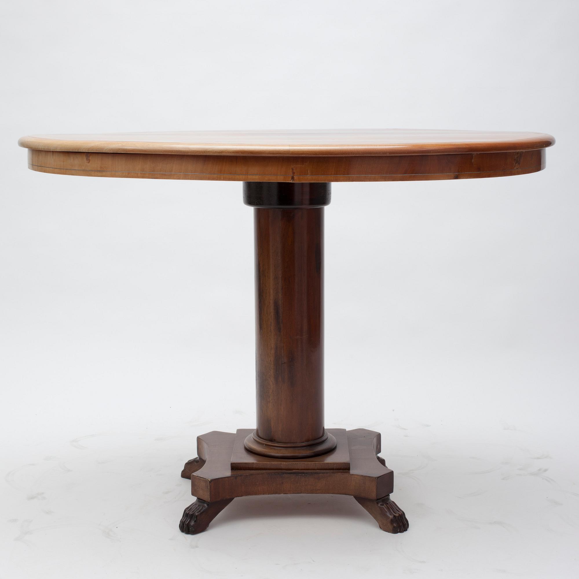 BORD, biedermeier, 1800-talets första hälft.