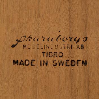 Matbord, Skaraborgs Möbelindustri AB, Tibro, 1960/70-tal.