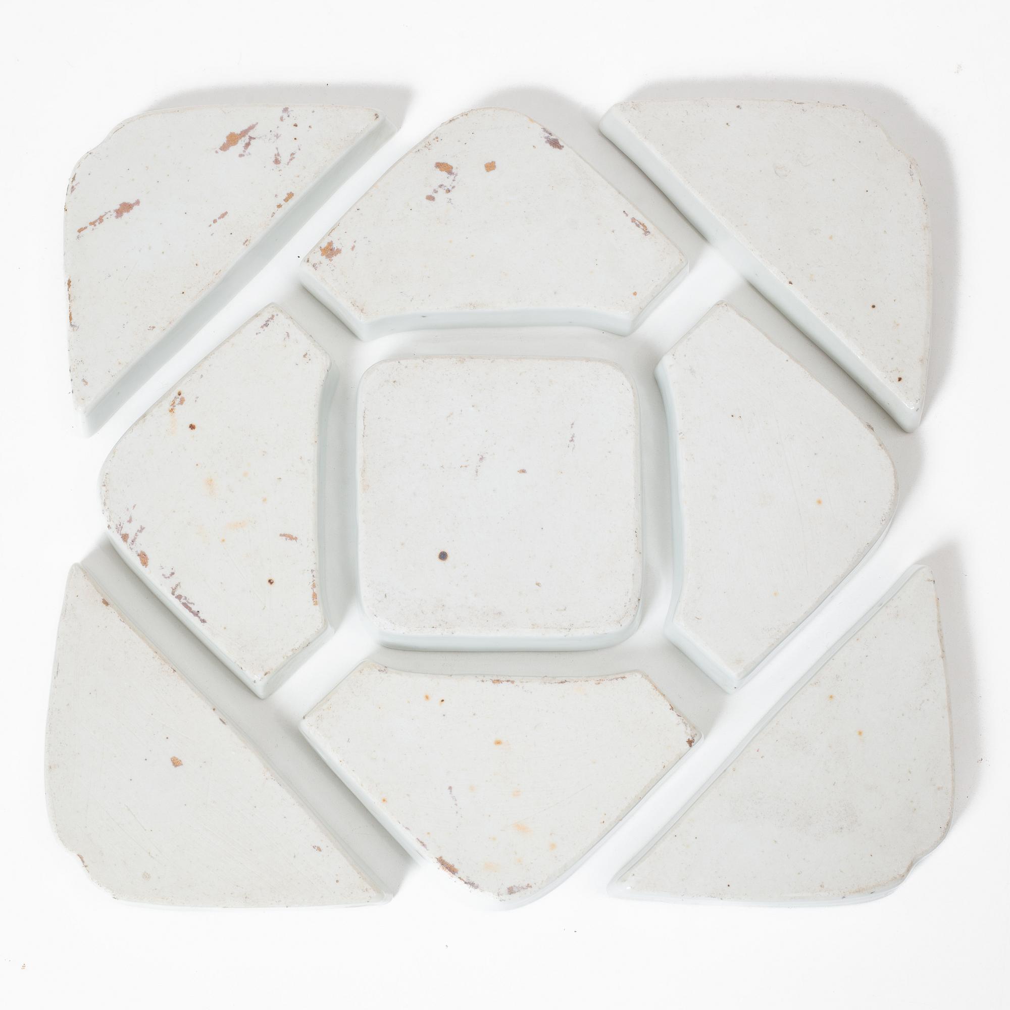 Cabaret, porslin, Kina, 1900-tal.