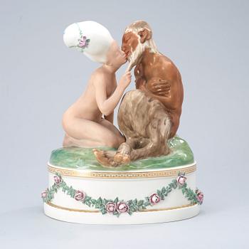 A Gerhard Henning porcelain figure, Royal Copenhagen, Denmark.