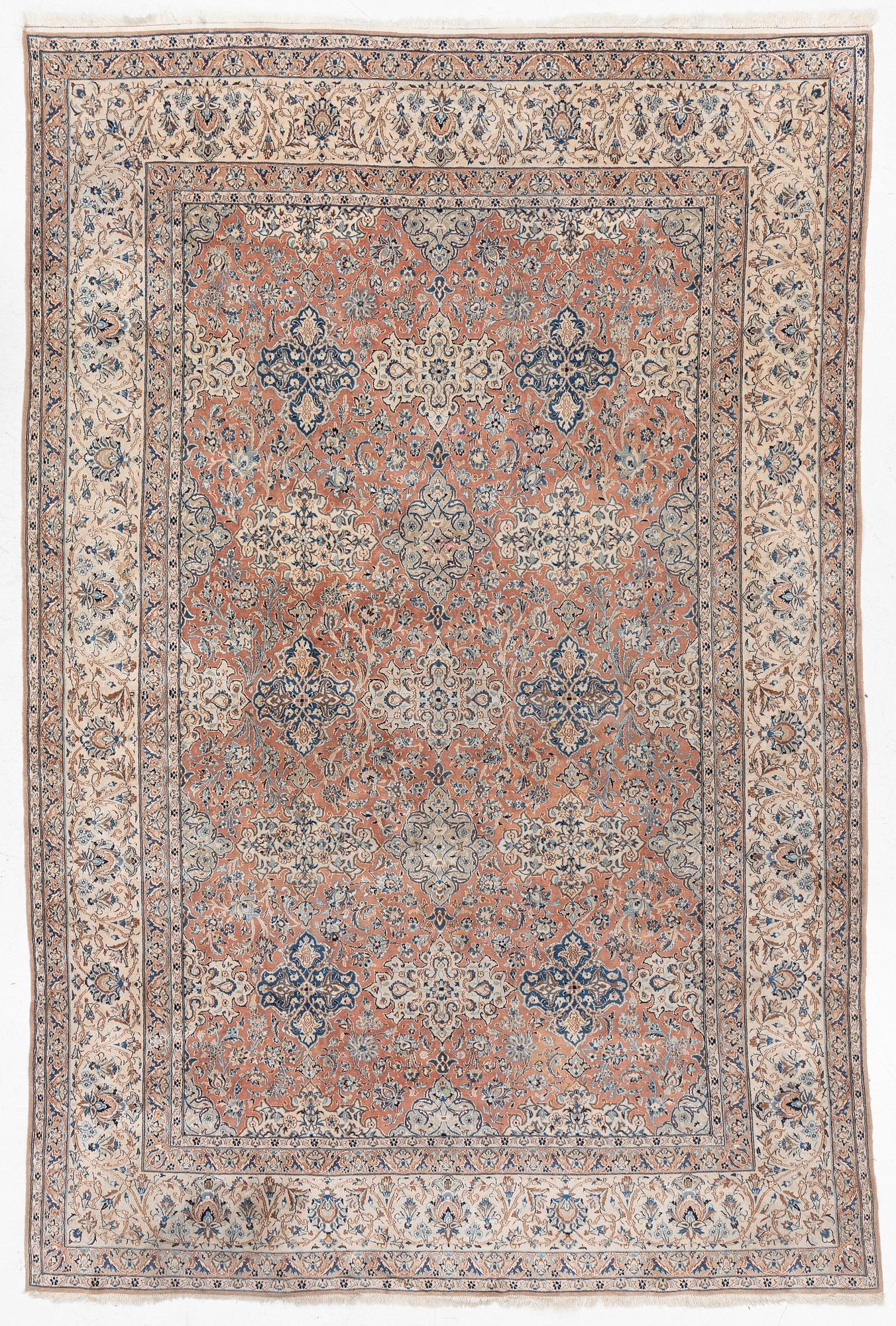 Carpet, Nain, 345 x 230 cm.