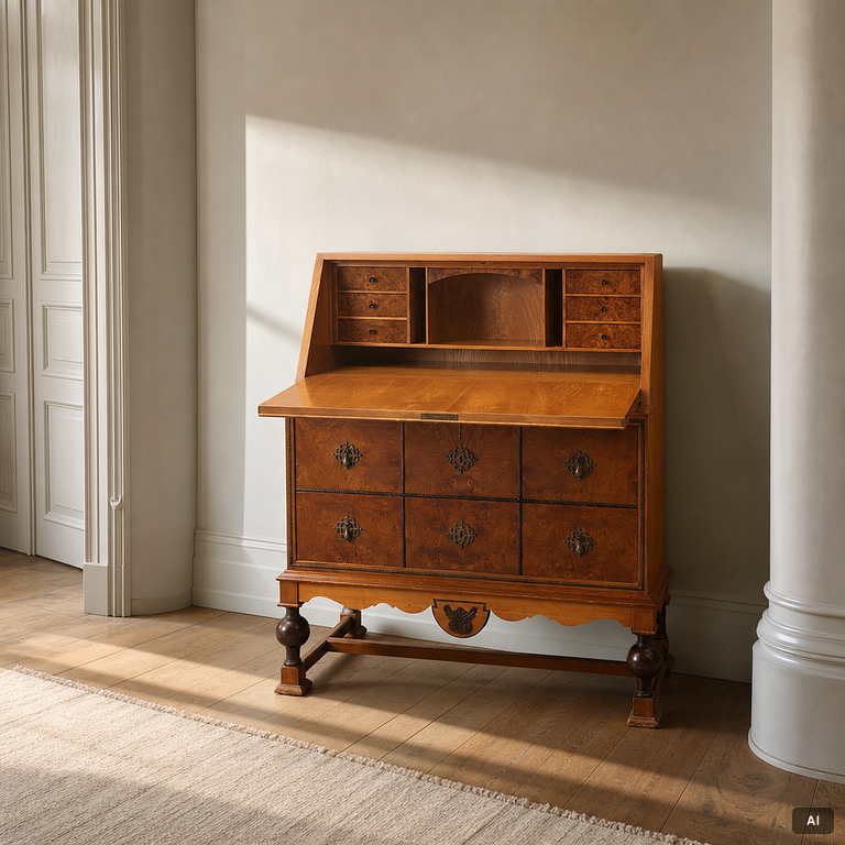A Swedish Grace secretaire, Hilding Lundvall AB, Örebro, 1920s-40s.