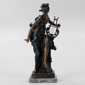 Albert Carrier-Belleuse, efter, Erato.