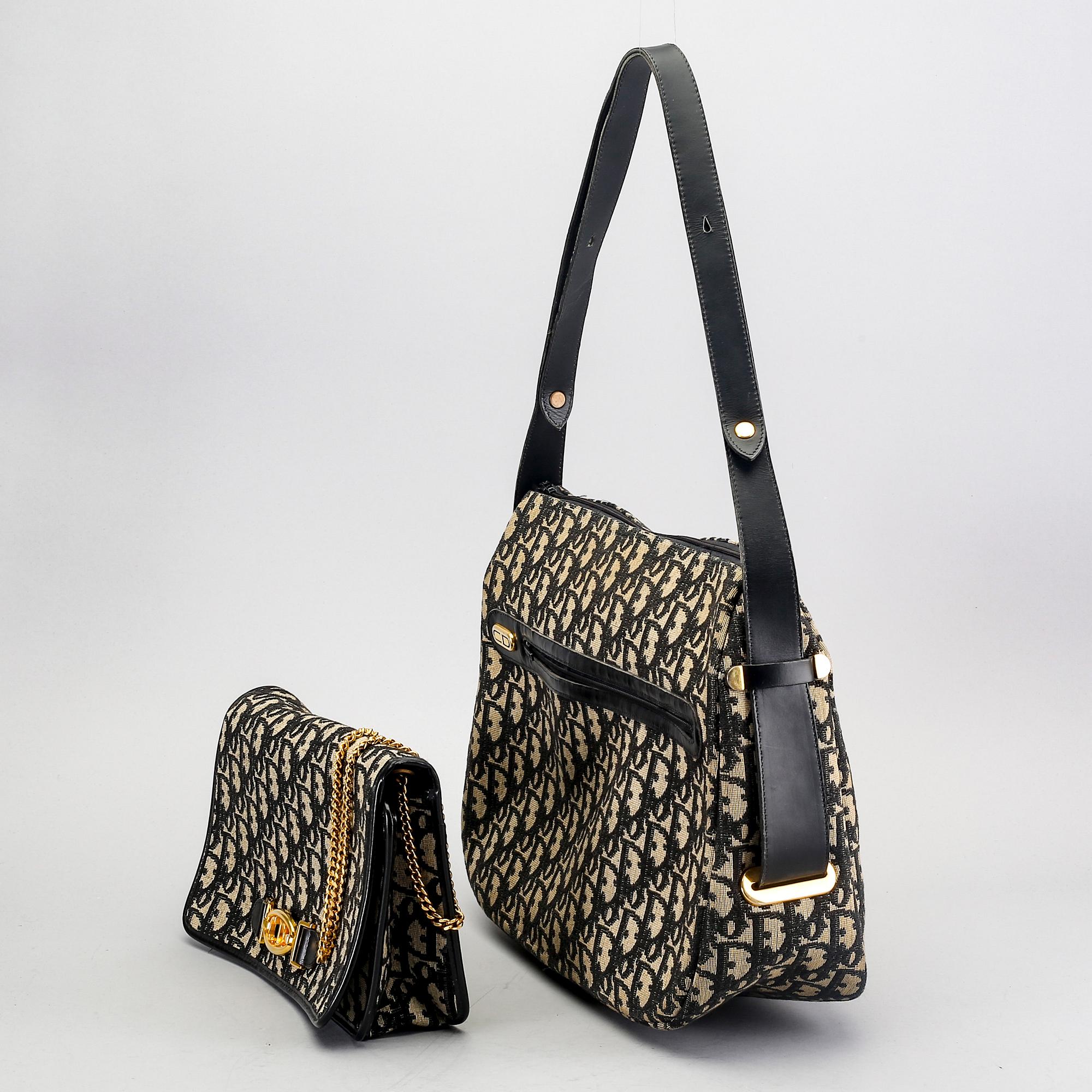 Christian Dior, bags, 2 pcs.