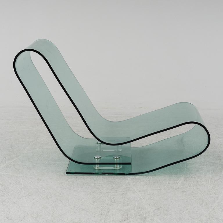 MAARTEN VAN SEVEREN, an'LCP' plastic lounge chair from Kartell.