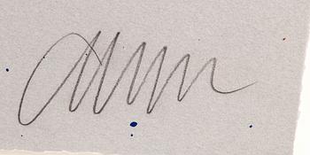 Arman, litografi signerad och numrerad H/C.