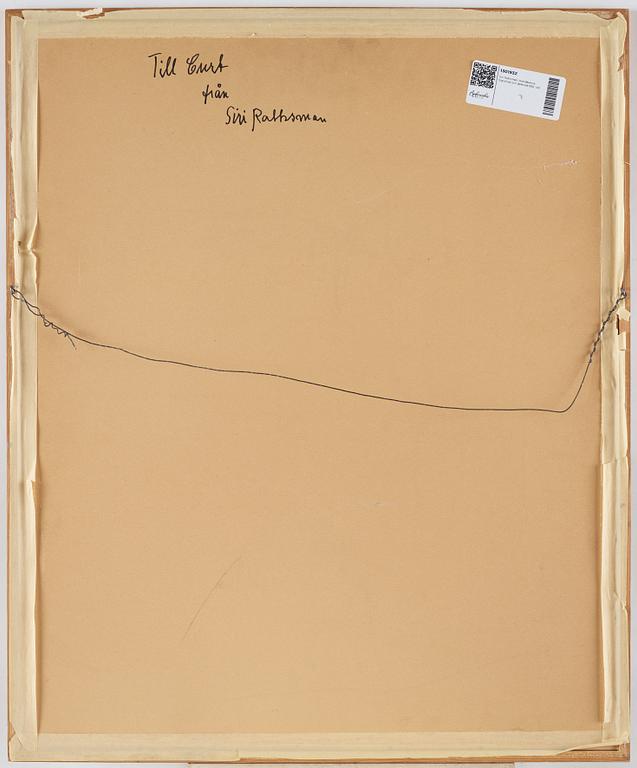 Siri Rathsman, blandteknik. Signerad och daterad 1951.