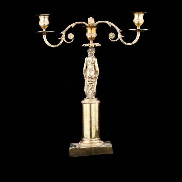 LJUSSTAKE, empire, 1800-tal.