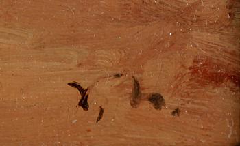 VIKTOR LINDBLAD, olja på duk, monogramsignerad.