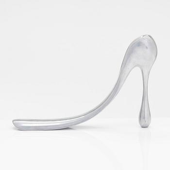 Manolo Blahnik, an aluminium shoe horn for Habitat.