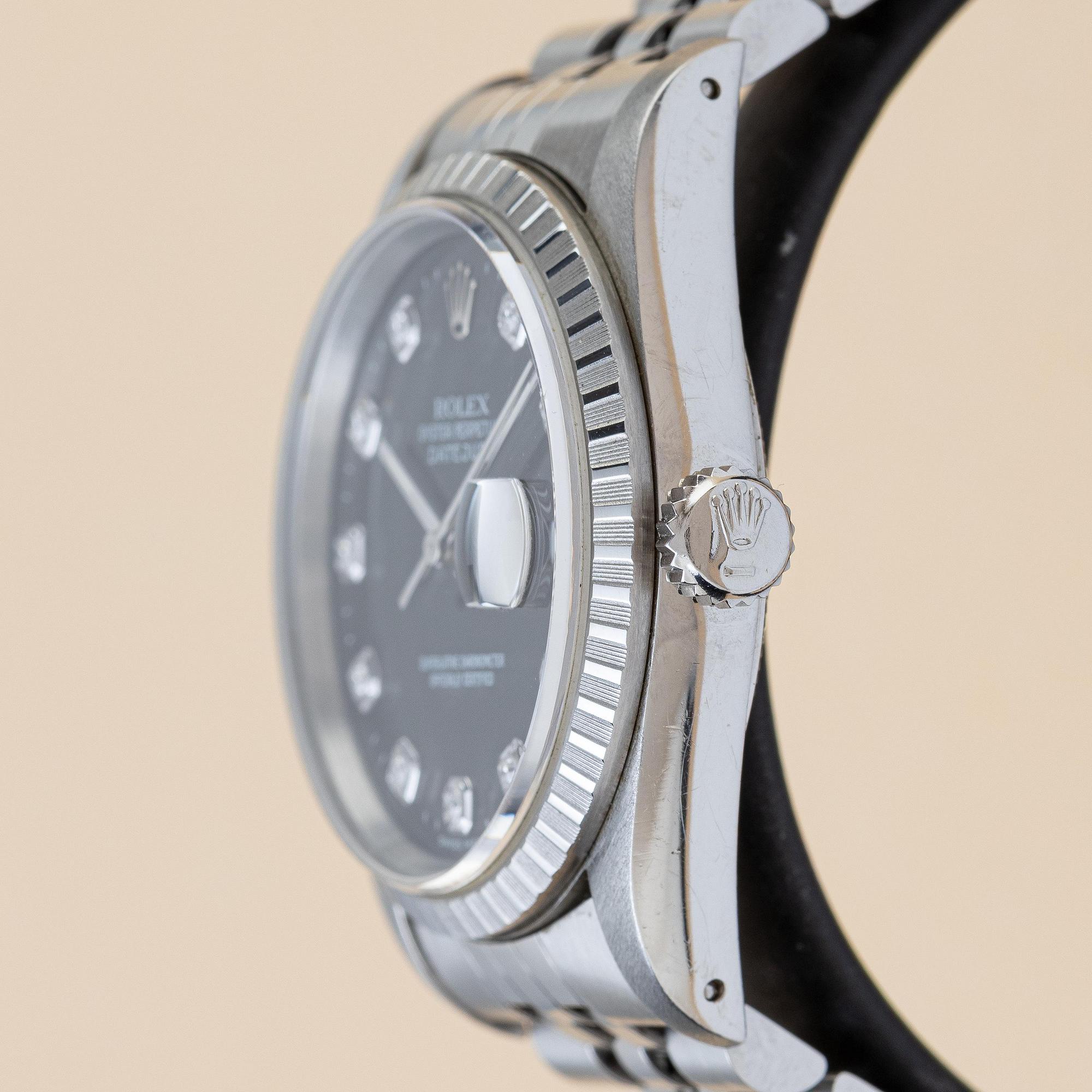 Rolex, Datejust, "Diamond Dial", ca 1987.