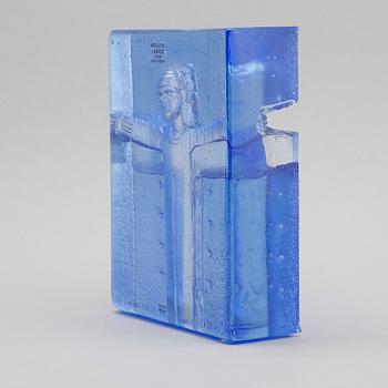 SKULPTUR, glas, Bertil Vallien, Kosta Boda.