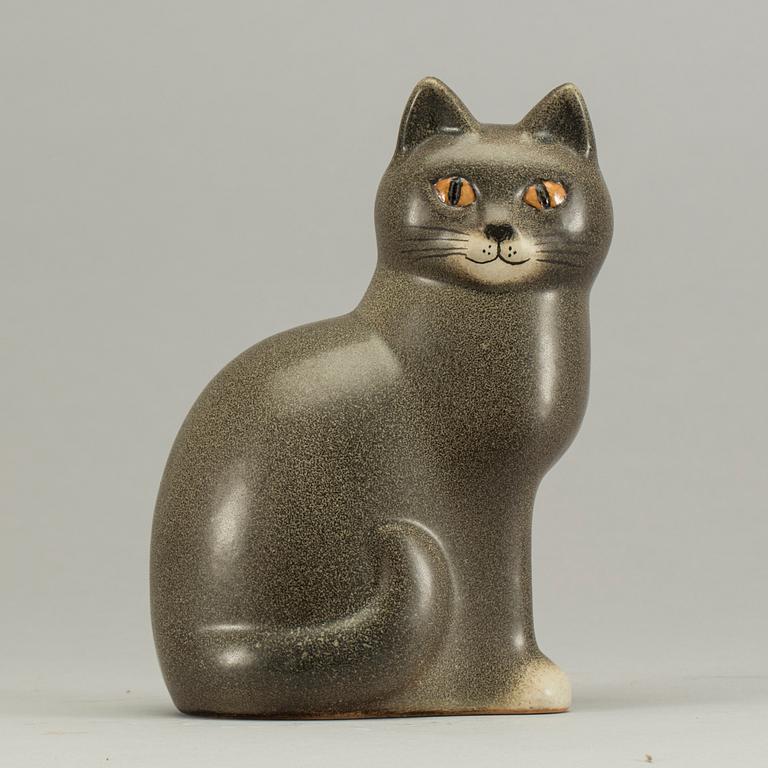 FIGURIN, stengods, Lisa Larson, K-studion, Gustavsberg, signerade.
