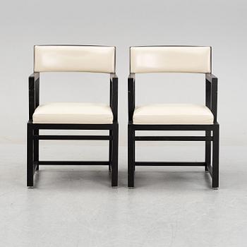Antonio Citterio, six 'Simplice' armchairs, Maxalto, B&B Italia.