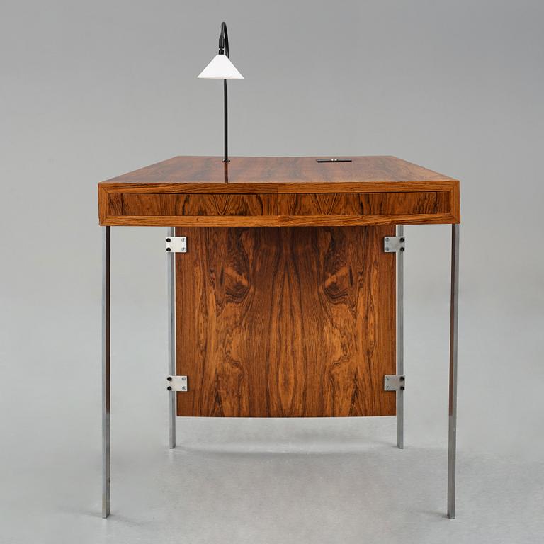 Jørgen Groth, a free standing desk, for Borella-Hansen & Co and the steel smith company Herluf Poulsen, Danmark 1962.