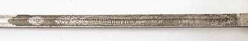 A Swedish naval officer's sword 1878 pattern.