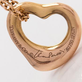 Tiffany & Co, Elsa Peretti, kaulakoru, "Open Heart", 18K kultaa.