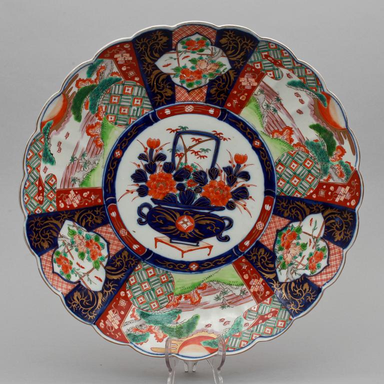 FAT, porslin, Japan, omkring 1900.