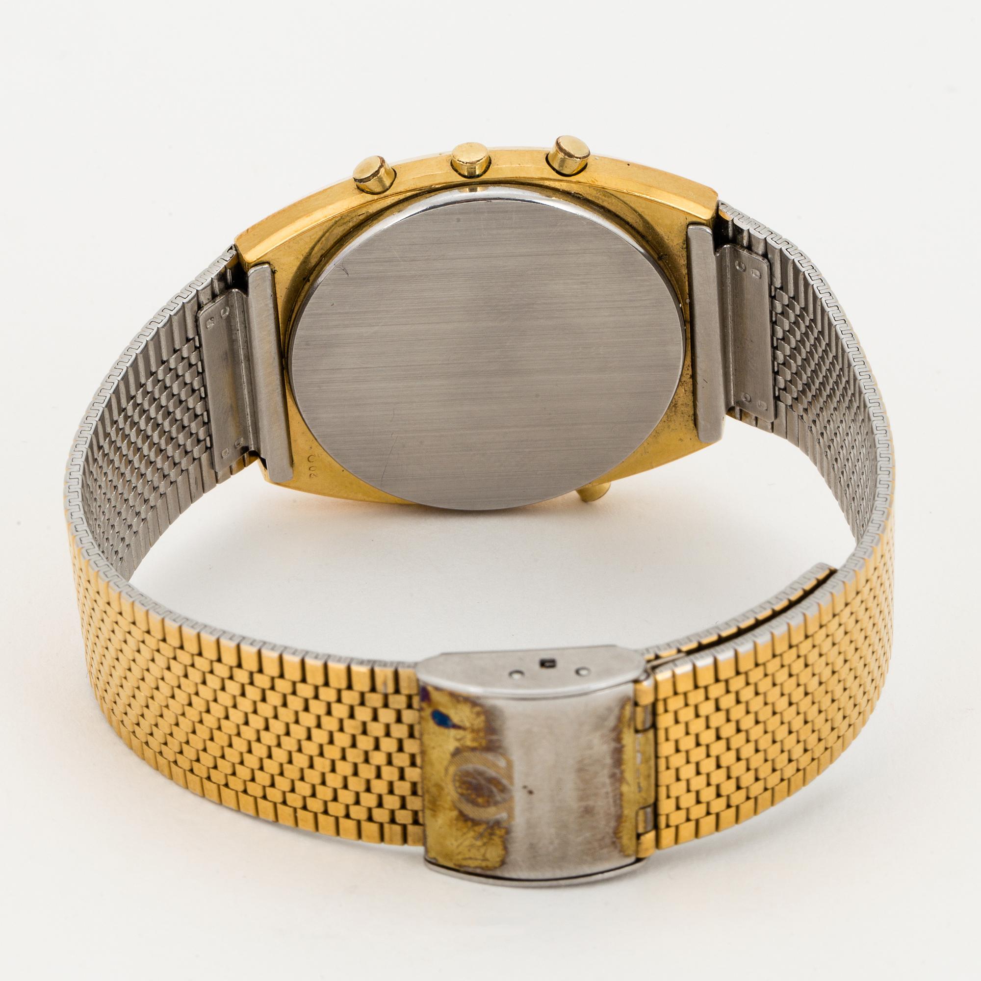 OMEGA, Speedmaster Quartz, armbandsur, 34 mm,