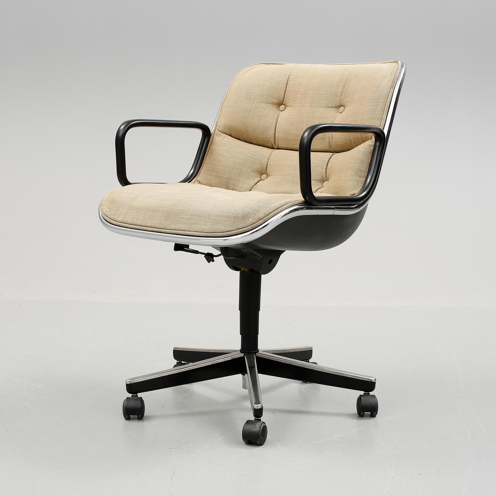 SKRIVBORDSSTOL, "Executive Chair", Charles Pollock, Knoll, 1900-talets andra hälft.