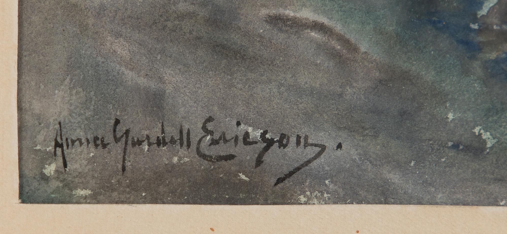 Anna Gardell-Ericson, Moonlit Landscape.