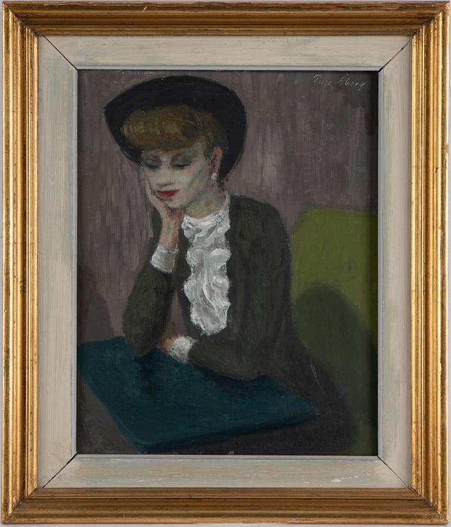 PELLE ÅBERG, oil on masonite, signed Pelle Åberg.