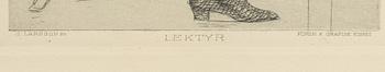 Carl Larsson, "Lektyr".