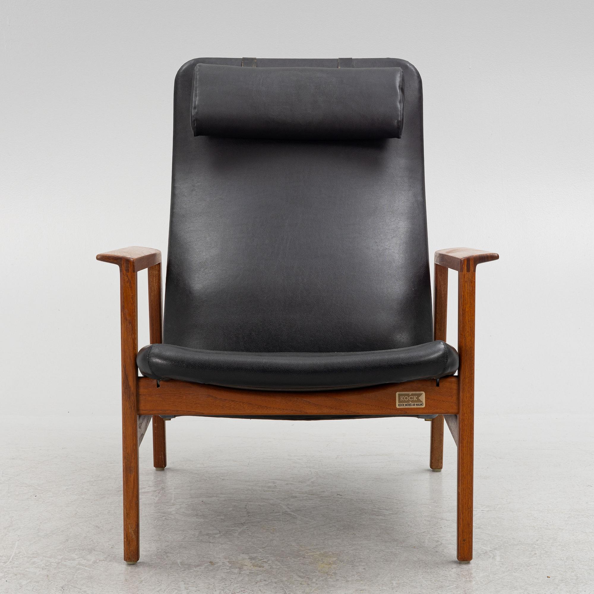 A 1950's/60's armchair, Kock, Malmö, Sweden.