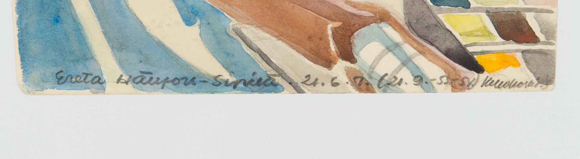 Greta Hällfors-Sipilä, Curious bee.