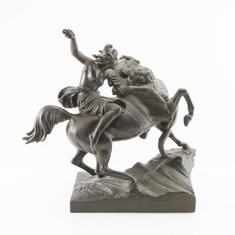 August Kiss, efter skulptur "Amazone zu Pferde".