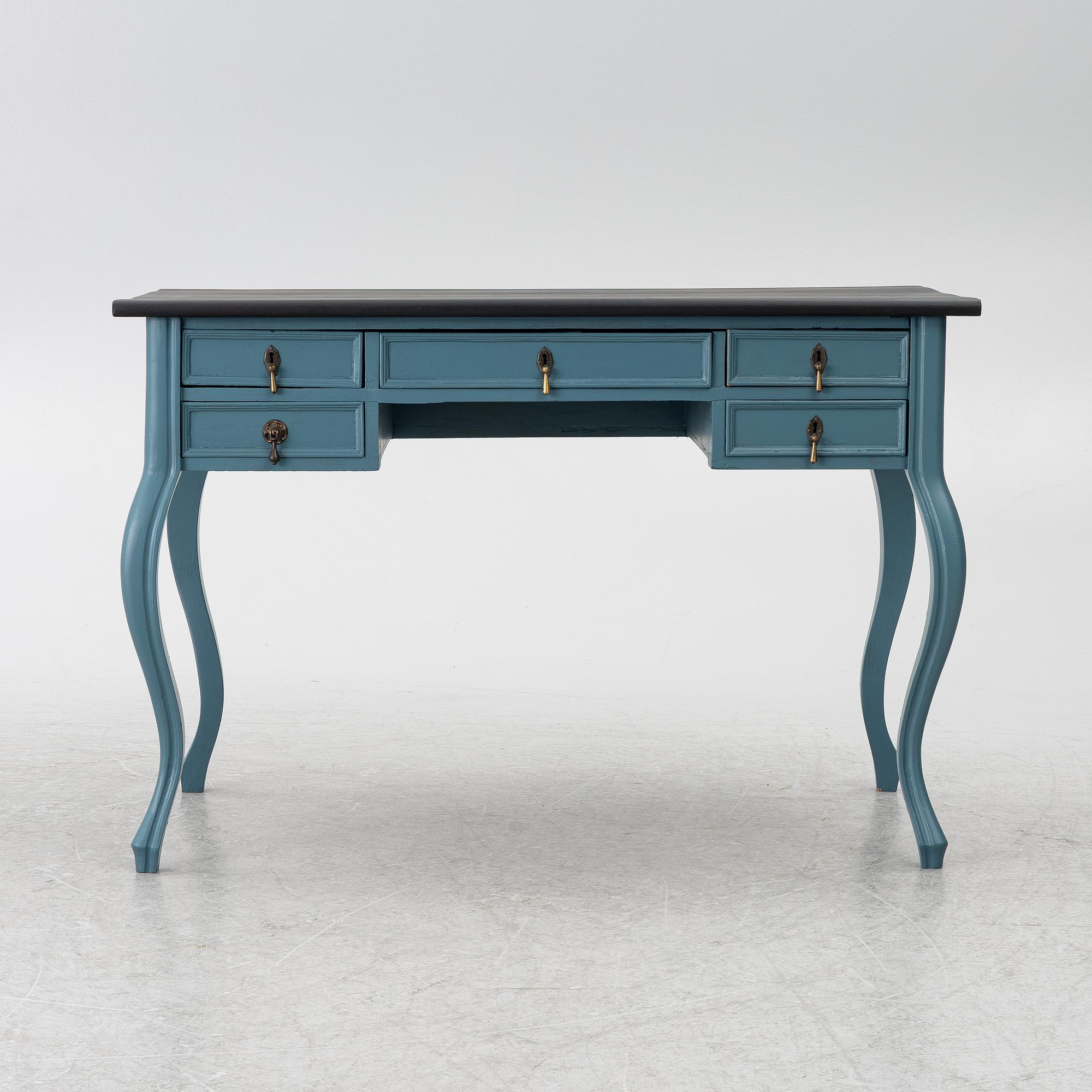 A desk, Rococo style, mid-20th century.