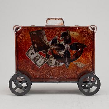 Kjell Engman, skulptur, glas, Kosta, signerad.