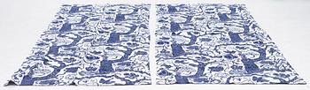 Josef Frank, curtains, a pair, "Jungle", Svenskt Tenn.
