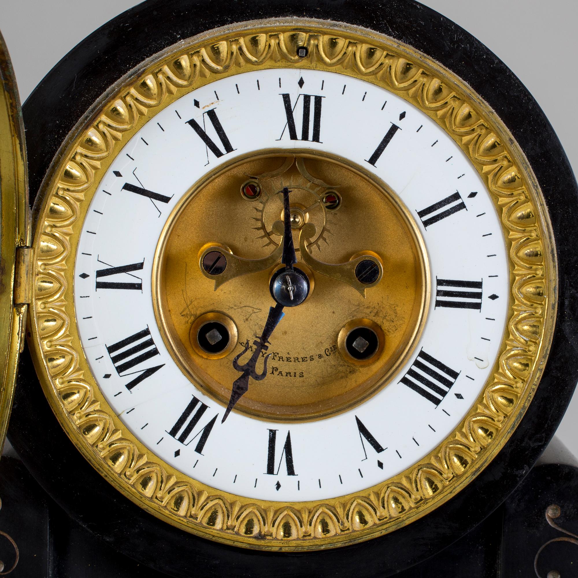 BORDSPENDYL, Japy Freres & Cie, Paris, sent 1800-tal.