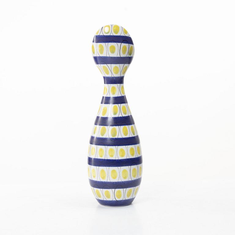 Stig Lindberg, Vase, faience, Gustavsbergs studio.