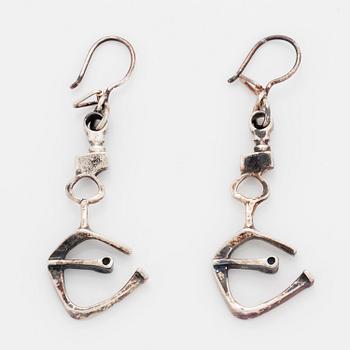 Jorma Laine, silver earrings.