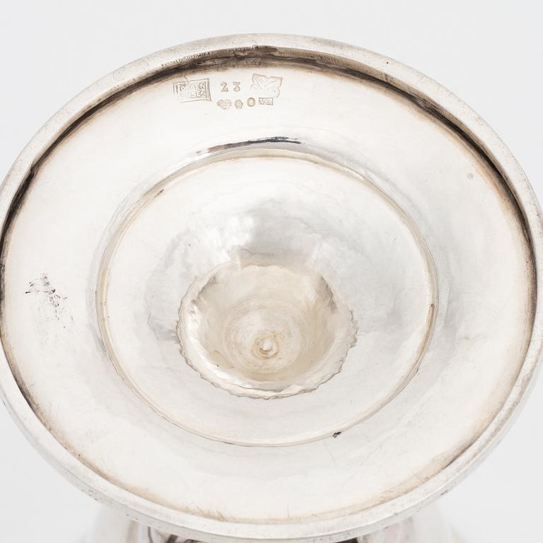 Jörgen Jensen, vinkalk, silver, Stockholm 1923.