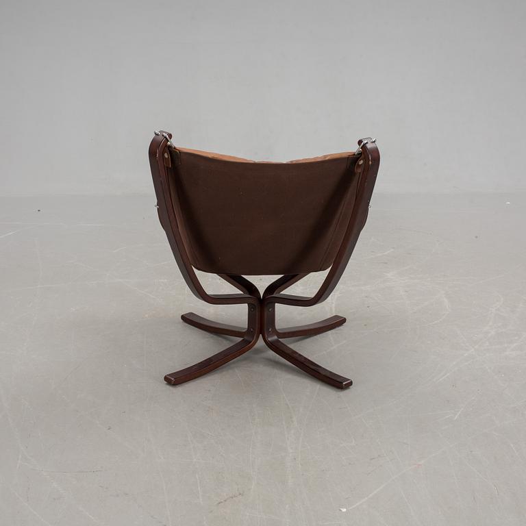 FÅTÖLJ, "Falcon chair", Sigurd Rusell, Vatne möbler, Norge.