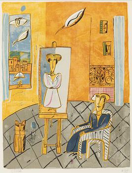 Madeleine Pyk, "I ateljén".