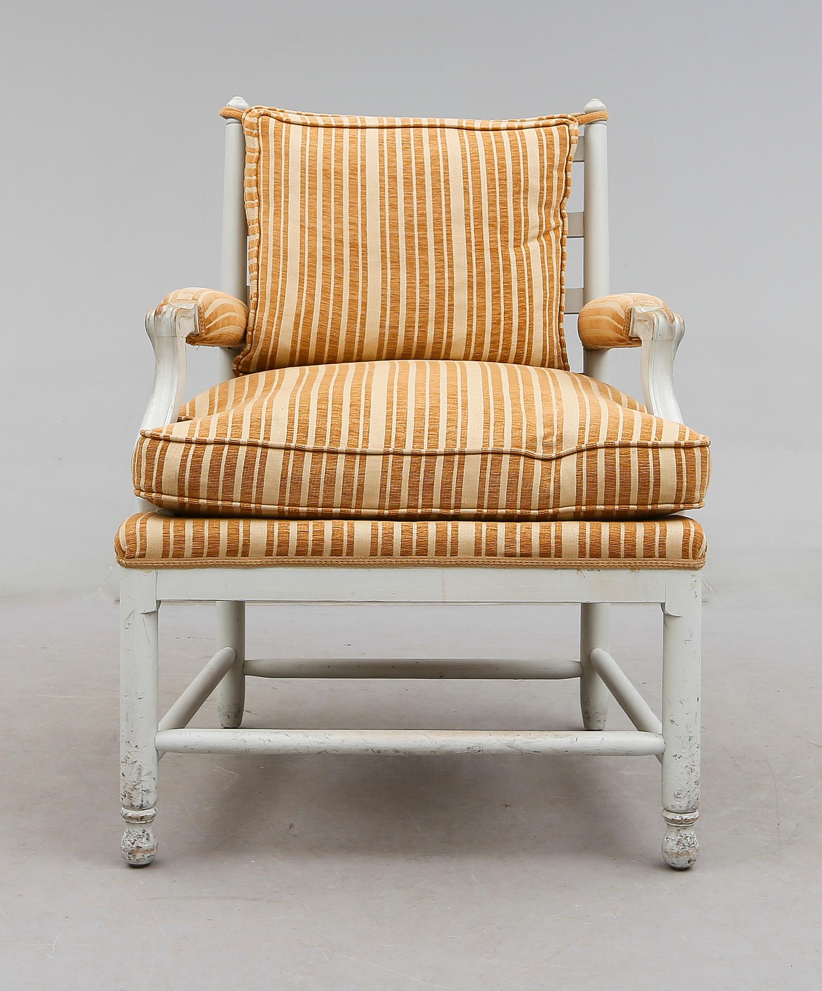 KARMSTOL, sk Gripsholmsstol, Solgården, 1900-talets andra hälft.