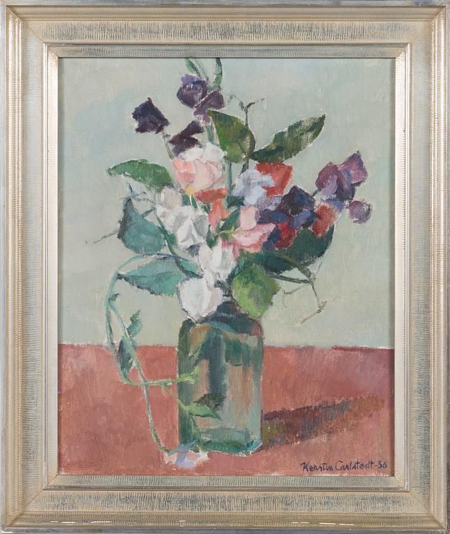 KERSTIN CARLSTEDT, oil on canvas, signed and dated-56.