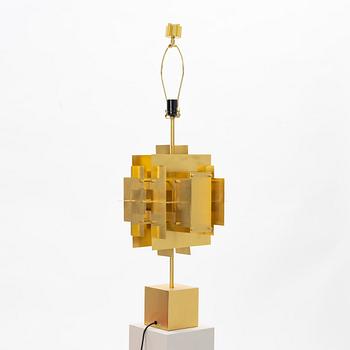 A 'Puzzle' brass table lamp, Jonathan Adler, England.