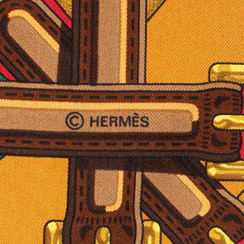 Hermès, scarf, "Sangles".