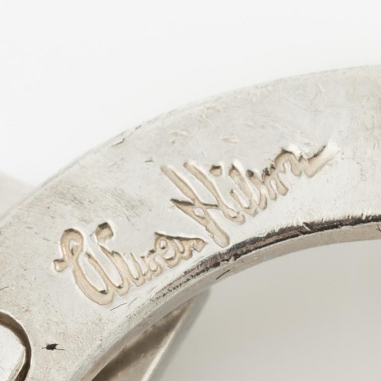 Wiwen Nilsson, a pair of cufflinks, sterling silver, Lund 1962.