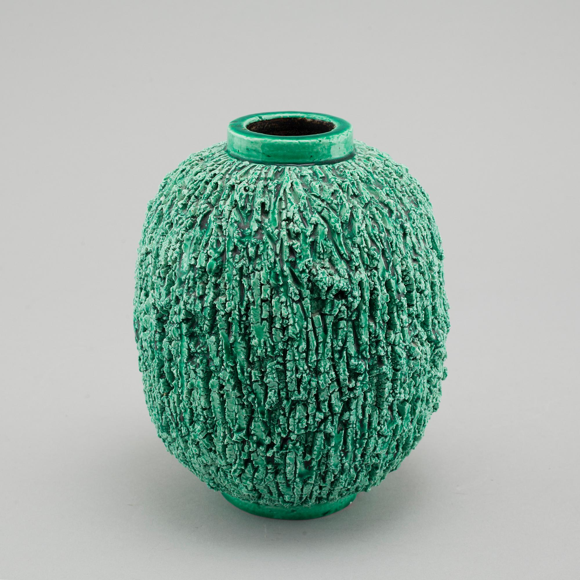 GUNNAR NYLUND, a stoneware vas for Rörstrand, stamp signed.