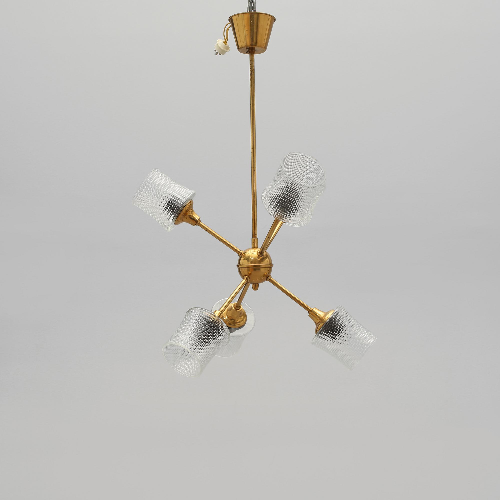 TAKLAMPA, 1900-talets andra hälft.