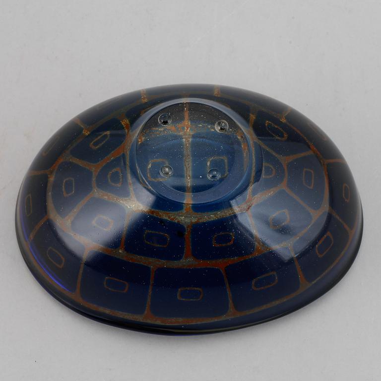 Sven Palmqvist, a Ravenna glass bowl, Orrefors, Sweden 1966.