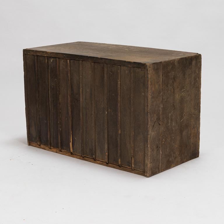 Storage cabinets for film reels 1930-1940's.