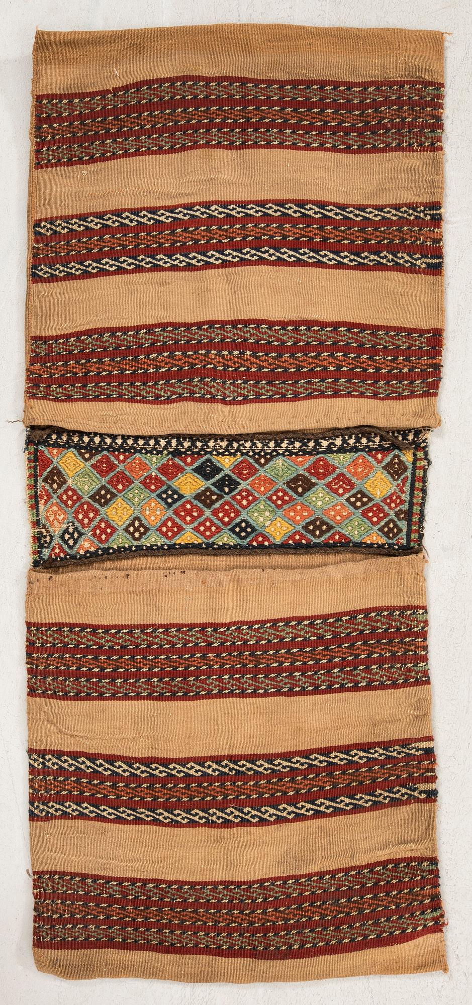 Saddle bag Khorjin kurd old 108x47 cm.