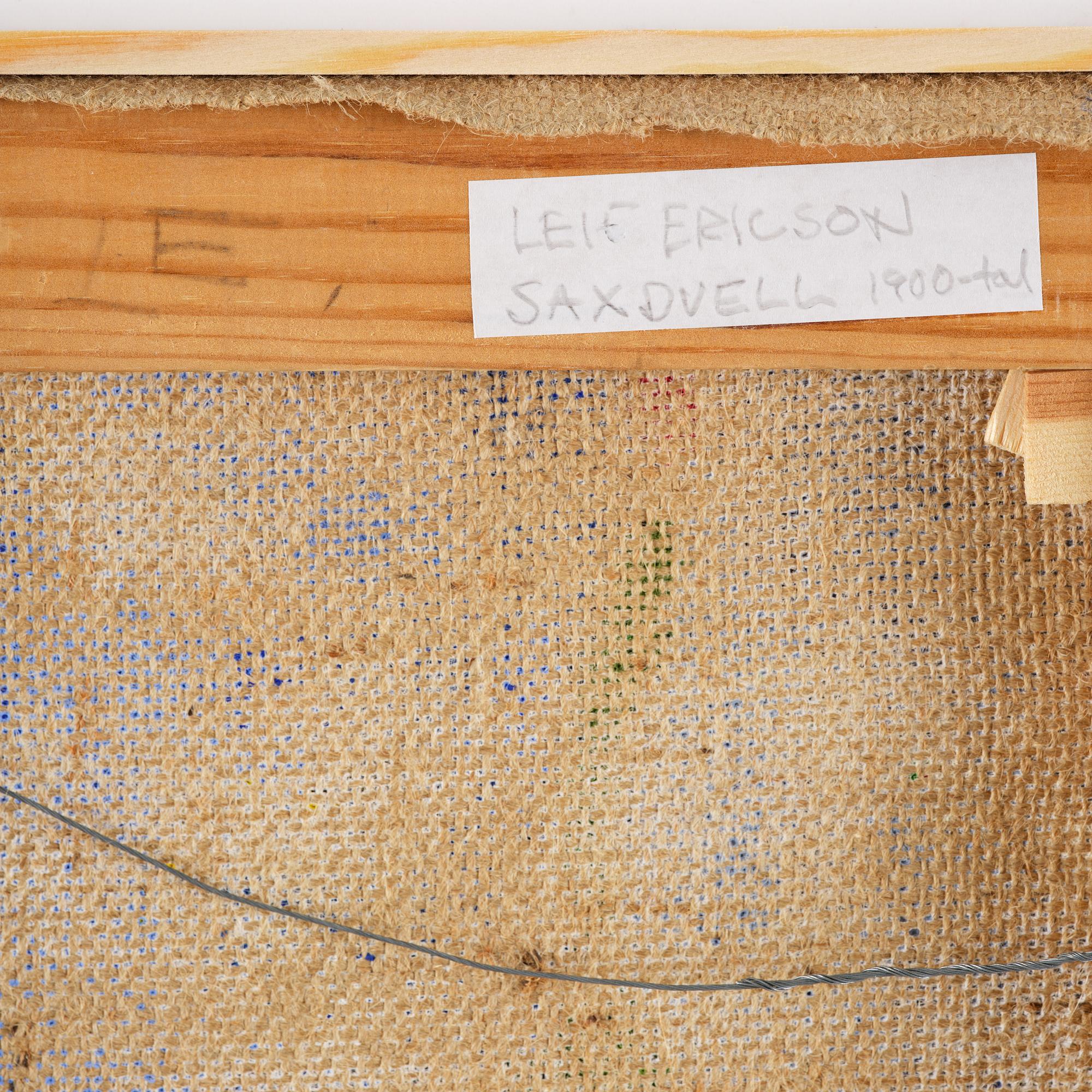 Leif Ericson, "Saxduell".